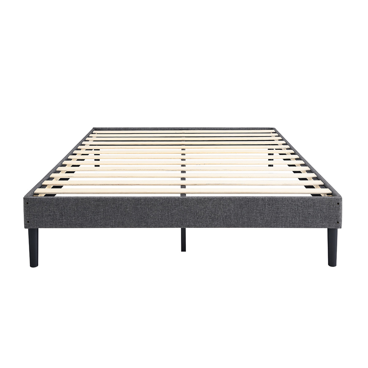 CAFORKP Sturdy Full Platform Bed Frame – Solid Wood Design, Extra Storage Space, Easy Setup, No Box Spring Necessary