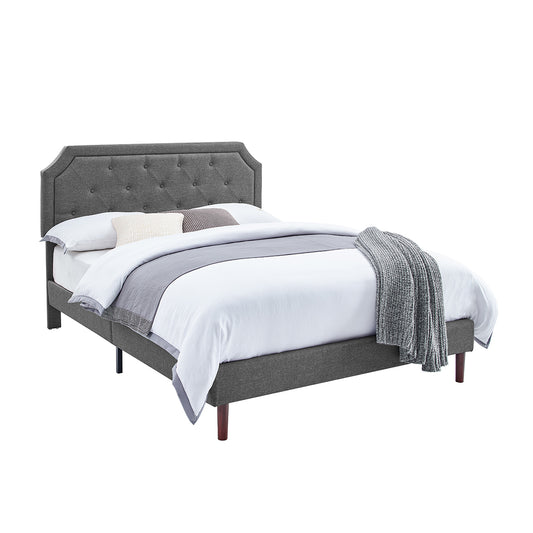 CAFORKP Twin Size Platform Bed Frame – Solid Wood Construction, Hidden Storage Space, Strong Support, Quick Assembly, No Box Spring