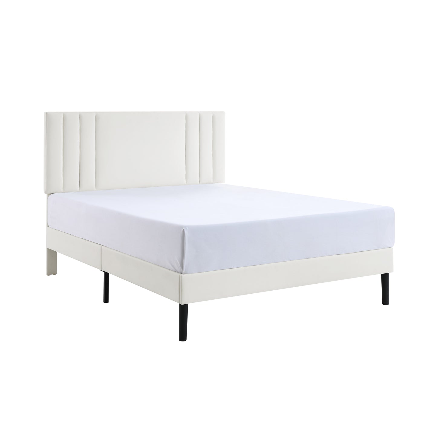CAFORKP Storage Bed Frame, Premium Solid Wood Build, Ultra-Sturdy Foundation, Effortless Assembly, No Box Spring Needed, Modern Black